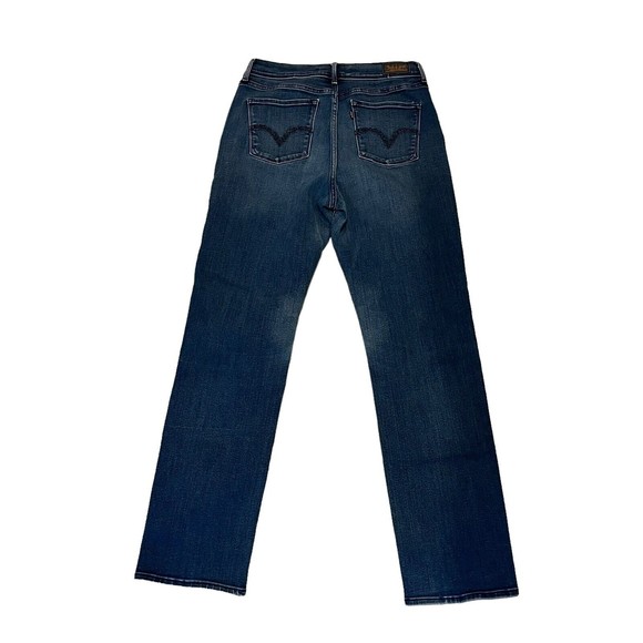Levis Jeans 512 Straight Leg Perfectly Slimming Blue Denim Jeans Size 10 - Picture 3 of 7
